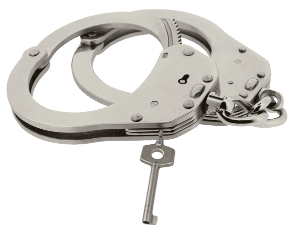 Double lock of HM-01 handcuffs